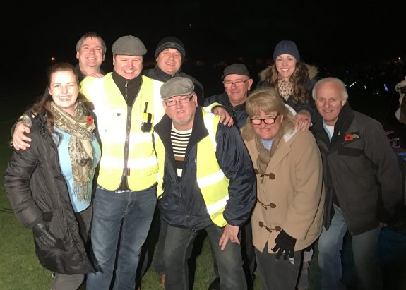 Southend Hospital Radio Team supporting Rayleigh Lions Fireworks