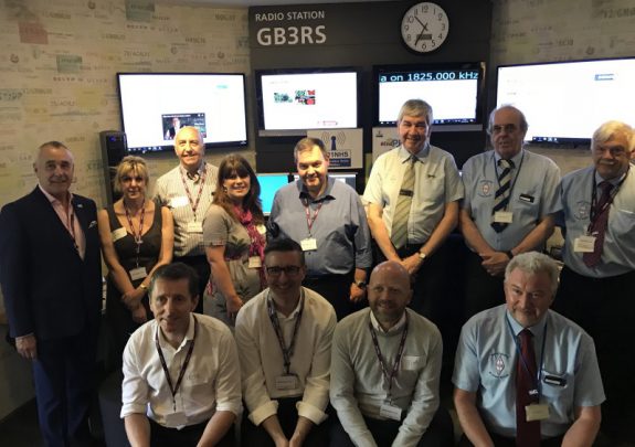 The launch of GB1NHS, linking amateur radio and the NHS