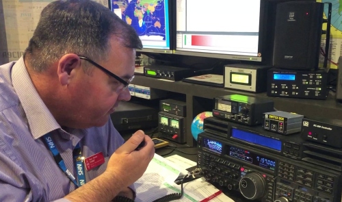 On-air with amateur radio