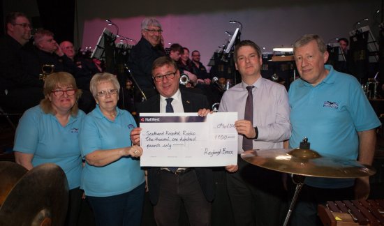 Rayleigh Brass Cheque Presentation 2015