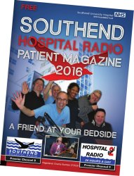 Southend Hospital Radio 2016 Patient Magazine